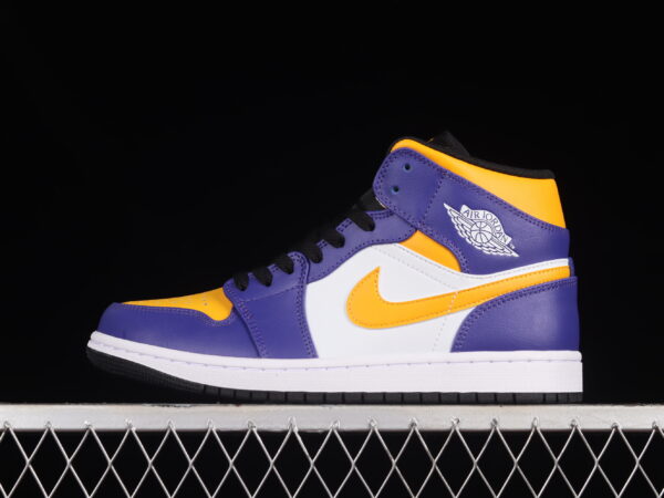 G Air Jordan 1 Mid "Lakers" DQ8426-517